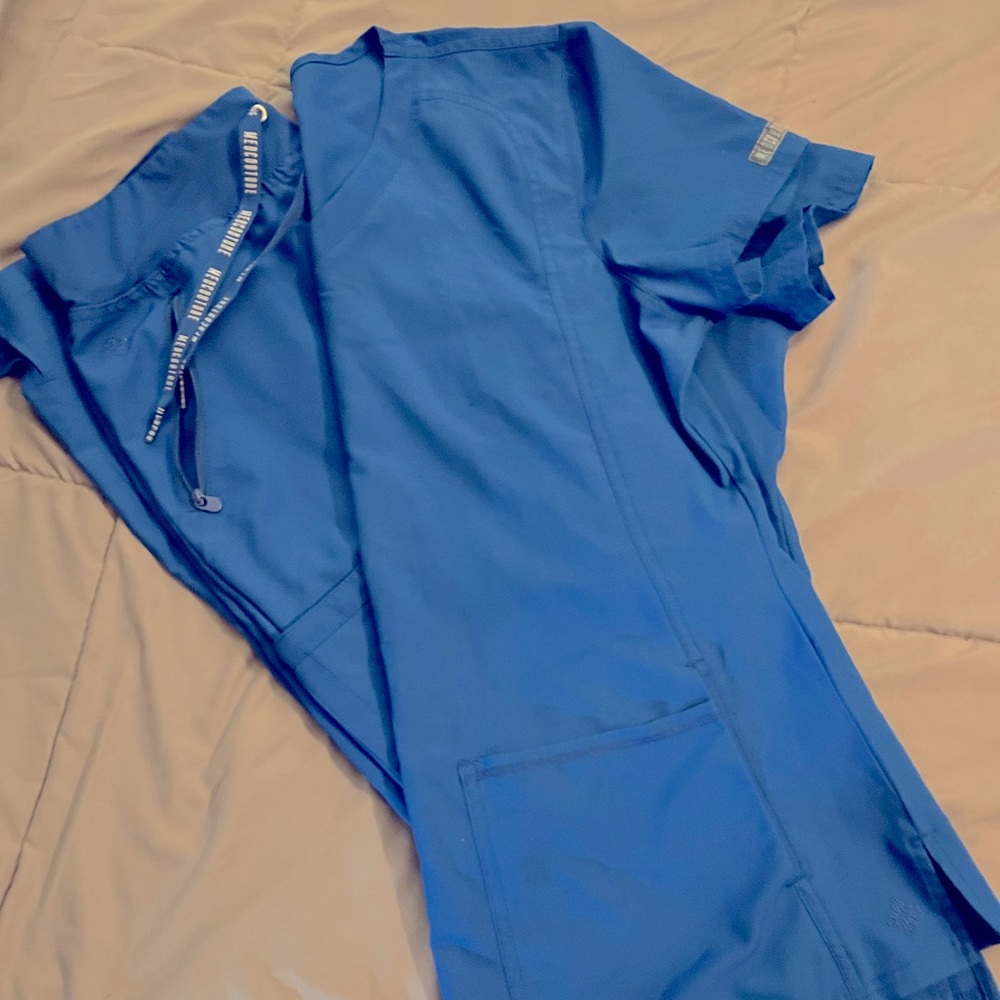 Royal blue Med Couture Set